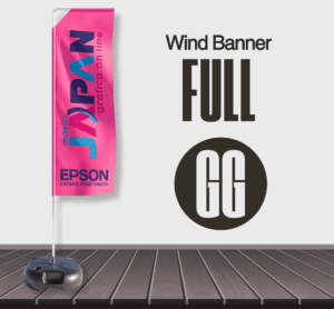 Wind Banner Full Completo Made in Japan