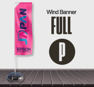 Wind Banner Full Completo Made in Japan