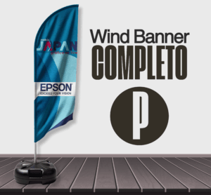 Wind Banner Completo Made in Japan